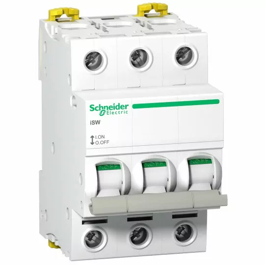 Rozłącznik modułowy izolacyjny Acti9 iSW-100-3 100A 3-biegunowy A9S65391 SCHNEIDER