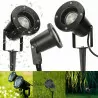 Lampa wbijana ogrodowa reflektor BUSHIO GU10 kolor czarny MK MEGAKABEL