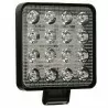 Lampa robocza HALOGEN 48W 4800lm zimna KWADRAT 12-24V OFFROAD MEGAKABEL