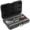 Set of 1/4&#34; tools 38 parts YT-14471 YATO
