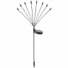 Lampa solarna ogrodowa TULIO dmuchawiec kuleczki 3000K WW LUMSOL1150 LUMILED