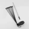 Lampa solarna ogrodowa TULIO dmuchawiec kuleczki 3000K WW LUMSOL1150 LUMILED