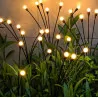 Lampa solarna ogrodowa TULIO dmuchawiec kuleczki 3000K WW LUMSOL1150 LUMILED
