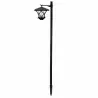 Lampa solarna ogrodowa LED RIBES Latarnia zewnętrzna 150cm WW LUMSOL1035 LUMILED