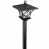 Lampa solarna ogrodowa LED RIBES Latarnia zewnętrzna 150cm WW LUMSOL1035 LUMILED