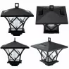 Lampa solarna ogrodowa LED RIBES Latarnia zewnętrzna 150cm WW LUMSOL1035 LUMILED