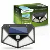 Lampa solarna ogrodowa naświetlacz LED halogen 6500K IP44 czujnik ruchu i zmierzchu VERIS CW LUMSOL3060 LUMILED