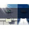 Lampa solarna elewacyjna LENO naświetlacz LED 6500K IP44 czujnik ruchu i zmierzchu CW LUMSOL3015 LUMILED