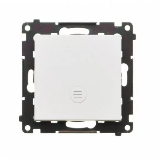 Simon55 Łącznik schodowy z podświetleniem LED bez piktogramu 10AX TW6L.01/X/111 biały mat