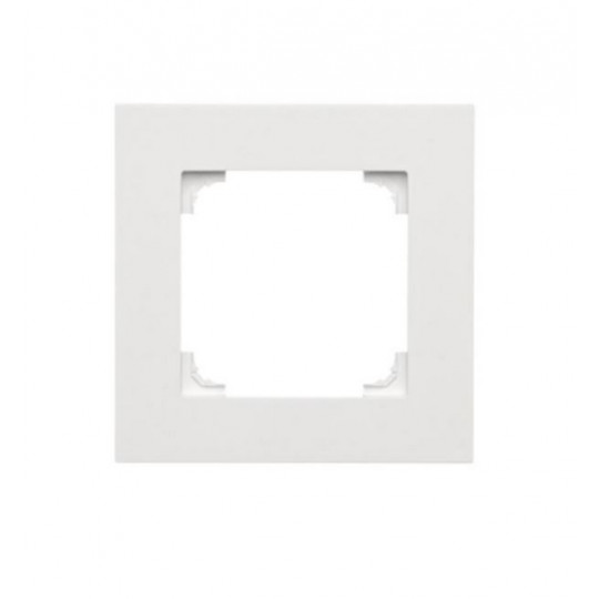 Simon55 Ramka na 1-krotna TR1/111 biały mat