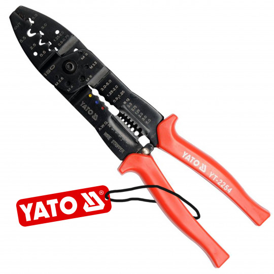 Szczypce wielofunkcyjne 6w1 0,5-5,5mm YT-2254 YATO