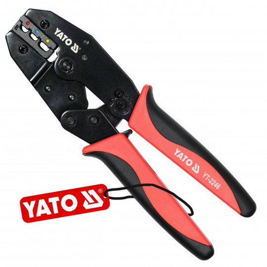 Szczypce do zaciskania konektorów 0,5-6mm YT-2246 YATO