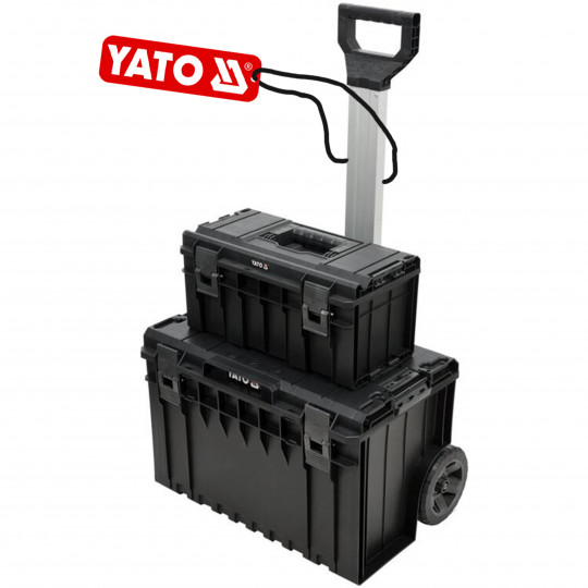 Mobilny zestaw dwóch skrzyń na kółkach 42BP45B S1 YT-09162 YATO