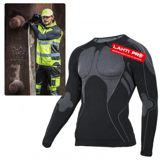 Koszulka bielizna termoaktywna rozmiar L/XL L4120103 LAHTI PRO