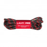 Sznurowadła sznurówki do butów trekkingowych okrągłe czarno-czerwone 100cm L9040100 LAHTI PRO