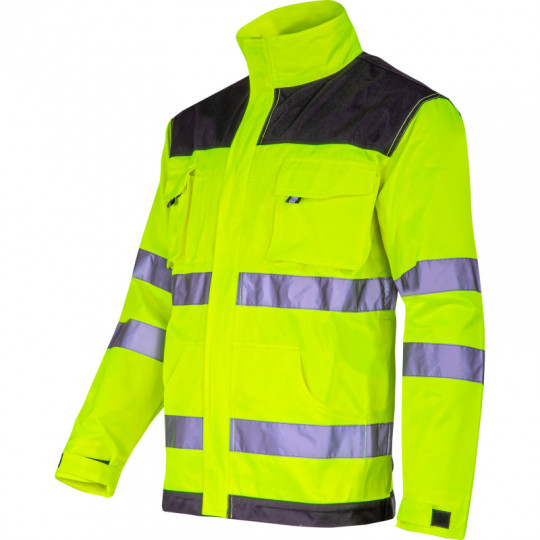 Bluza robocza ostrzegawcza neonowa żółta rozmiar L L4041603 LAHTI PRO