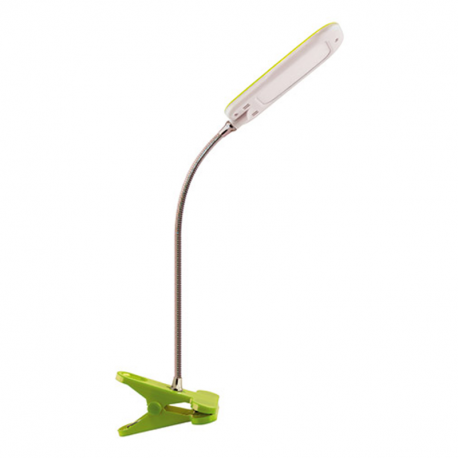 Lampka biurkowa DORI LED 6W GREEN CLIP 02868