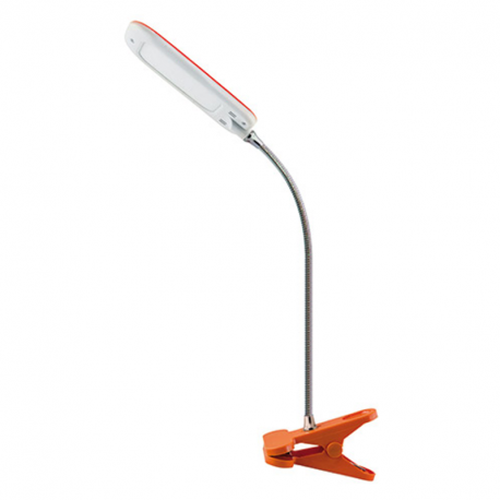 DORI LED 6W ORANGE CLIP desk lamp 02865