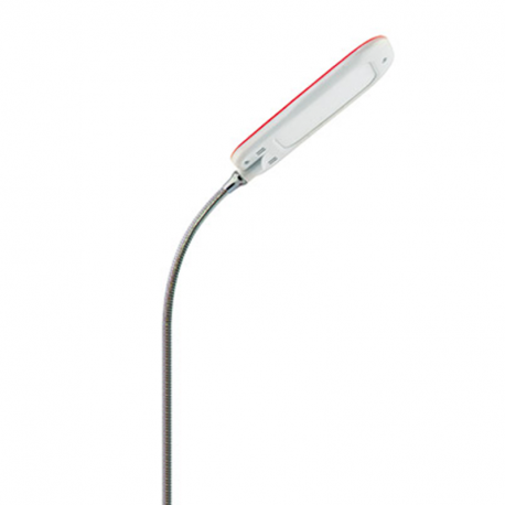Lampka biurkowa DORI LED 6W RED CLIP 02866