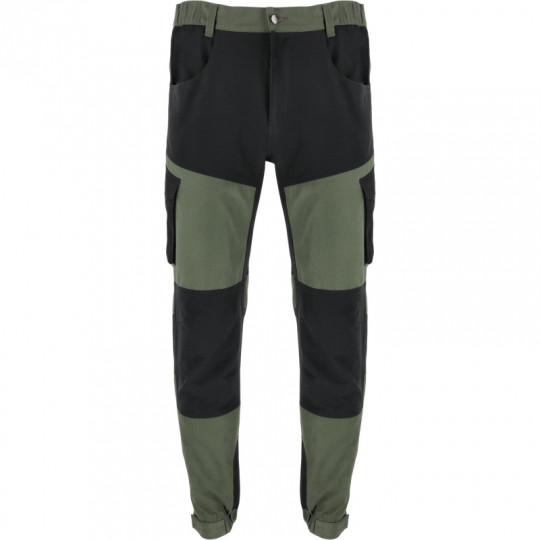 Spodnie robocze ochronne do pasa stretch zielone rozmiar S L4053801 LAHTI PRO