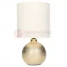 Lampka nocna PERLO złota biała E14 03291 Struhm