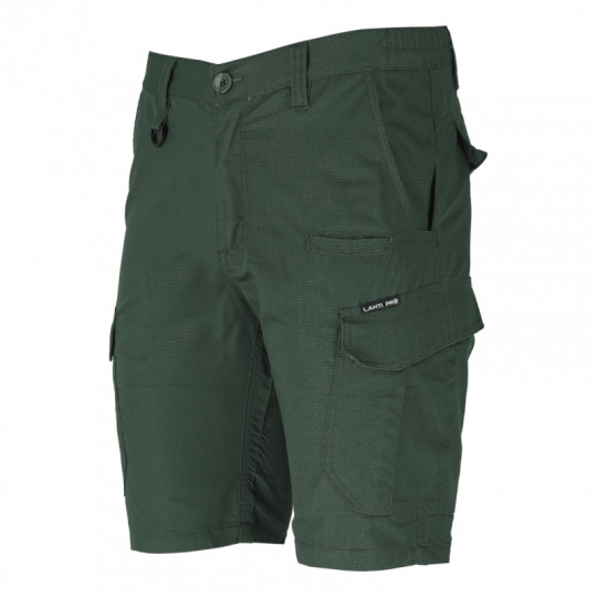 Spodenki krótkie robocze SLIM FIT zielone rozmiar 2XL L4071505 LAHTI PRO