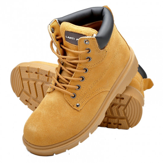 Buty robocze trzewiki zamszowe miodowo-brązowe rozmiar 39 L3010939 LAHTI PRO