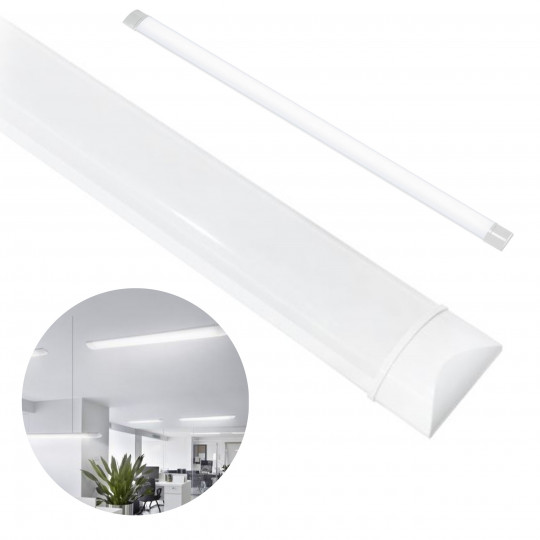 Lampa sufitowa oprawa liniowa VIGA 120cm 32W zimna IP20 SLI045002CW_BZ SPECTRUM LED