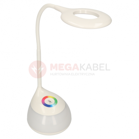 LED desk lamp GALACTIC white 5W RGB Aku