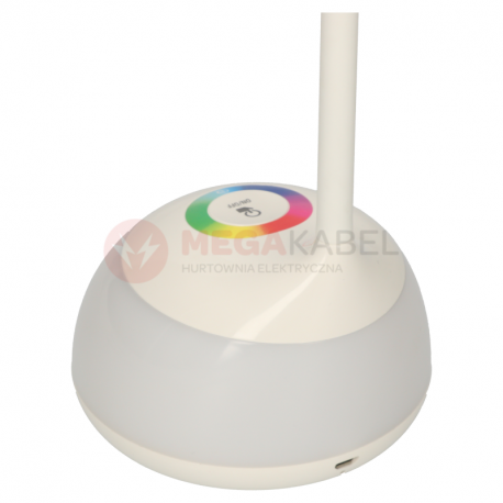 Lampka biurkowa LED GALACTIC biała 5W RGB Aku