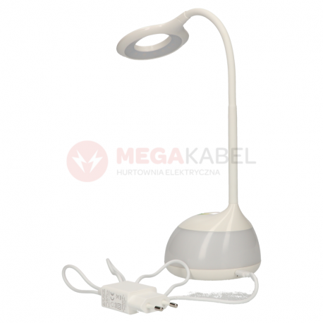 LED desk lamp GALACTIC white 5W RGB Aku