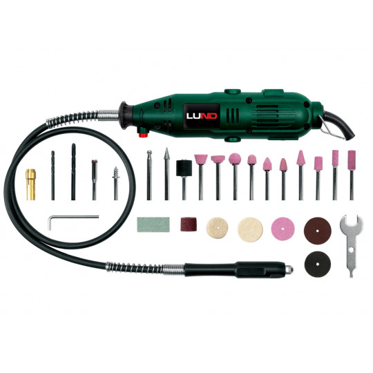 Szlifierka wielofunkcyjna 135W 40 elementów LUND 79314 VOREL