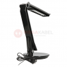 PLH K-MT1315 13W black silver desk lamp Kaja