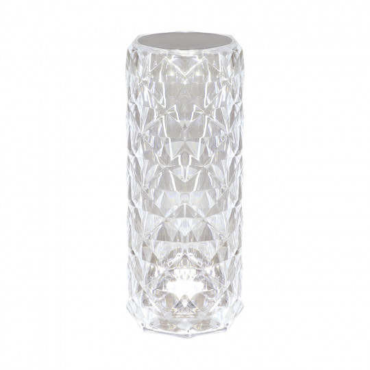Lampka stołowa nocna kryształowa HOLI LED CRYSTAL 0,7W WW CW 04402 STRUHM