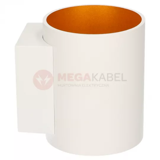 Decorative wall lamp SQUALLA TUBA white/gold G9 Spectrum