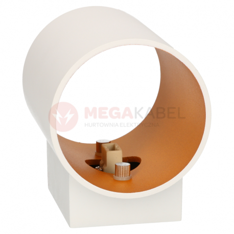 Decorative wall lamp SQUALLA TUBA white/gold G9 Spectrum