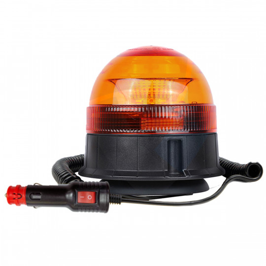 Lampa ostrzegawcza SMD 2835 kogut pomarańczowy 16W na magnes 12V - 24V TT.1490 TT TECHNOLOGY