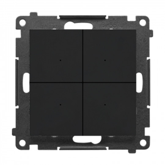 Simon55 Kontroler sterujący bezprzewodowo Simon GO Wi-Fi max 30 akcji CONTROL 230V moduł czarny mat TEK1W.01/149