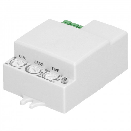 Mikrofalowy czujnik ruchu mini 360°/180° IP20 1200W OR-CR-280 ORNO