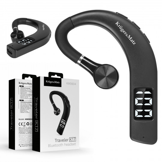 Słuchawka Bluetooth Traveler K17 KM0604 Kruger&Matz