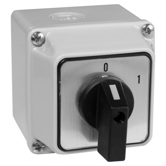 Łącznik 32A 0-1 3P IP65 w obudowie 941-25 VIPLAST