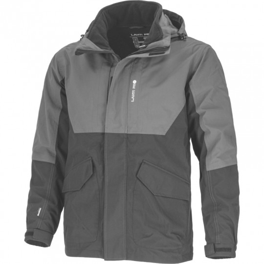 Kurtka robocza ocieplana z kapturem 3w1 odpinany polar rozmiar 2XL L4095205 LAHTI PRO