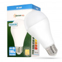 LED 18W E27 A65 Premium CW Spectrum bulb