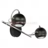 Lampa kinkiet K-8002-2 BK black 2xGU10 3W Kaja