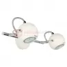 SALVA wall lamp K-8002/2 white 2xGU10 LED 3W Kaja