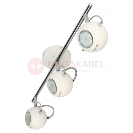 Plafond lamp K-8002/3 WH white 3xGU10 LED 3W Kaja