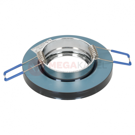 INGLES black glass round ceiling light LL3203