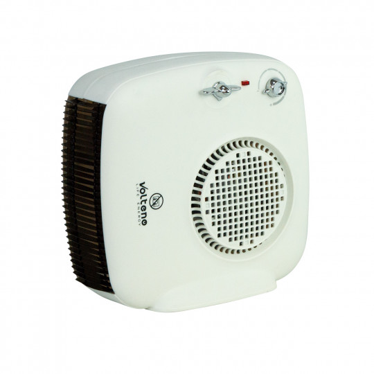 Termowentylator z termostatem stojąco-leżący 2000W biały VO2520 VOLTENO