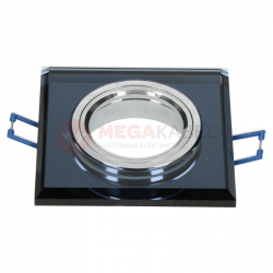 INGLES ceiling light glass black square. LL3227
