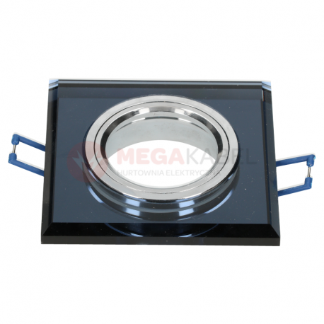 INGLES ceiling light glass black square. LL3227